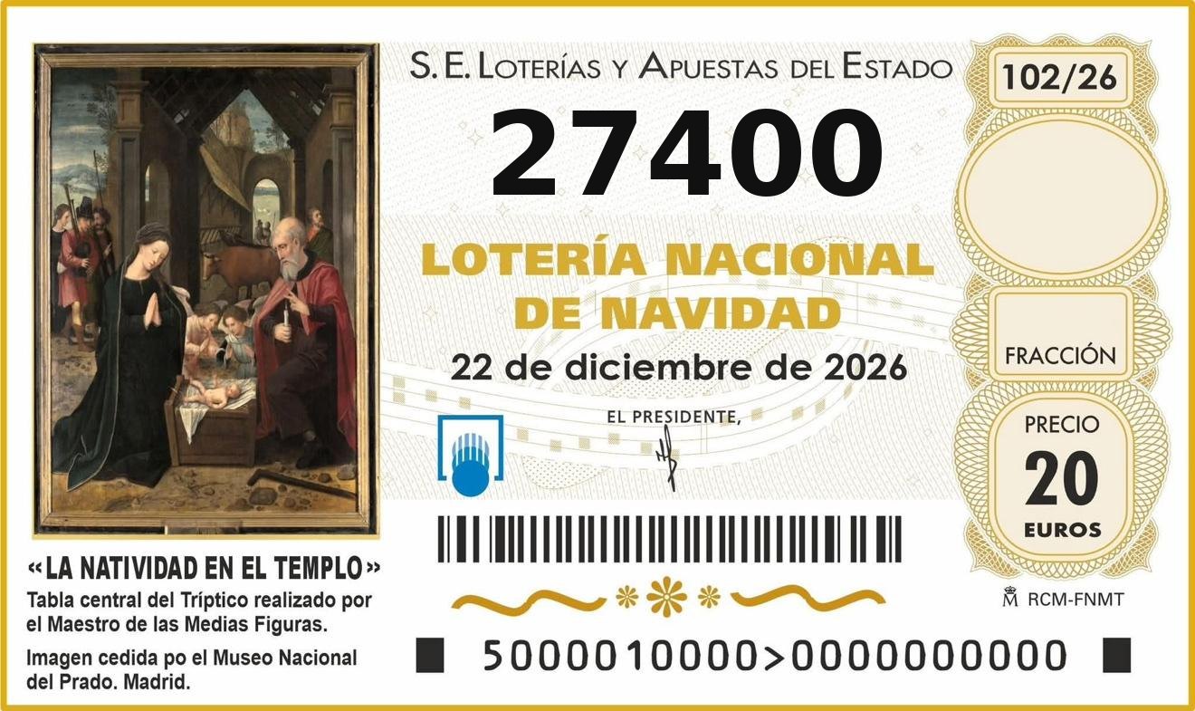 Vista previa del décimo número 27400